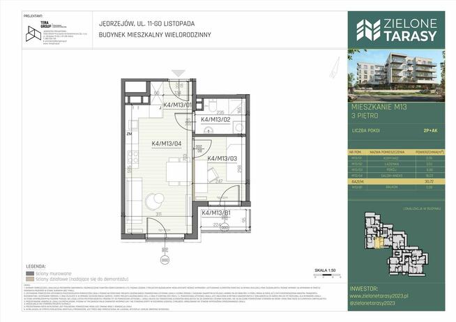 2 Ostatnie Apartamenty 2-Pokojowe SPRZEDANE