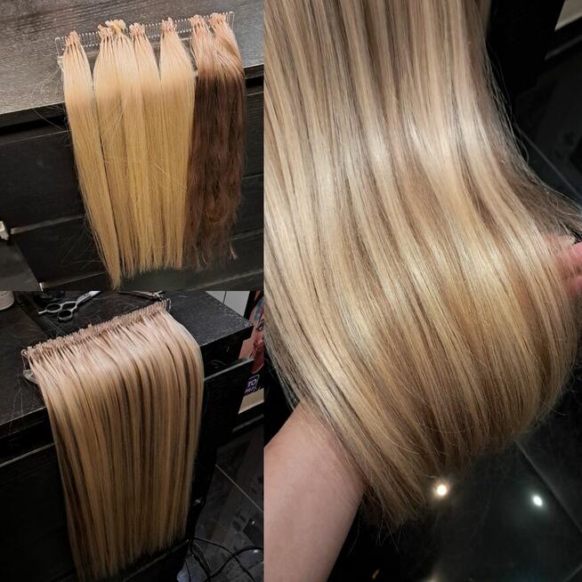 Fryzjer blond pruszków balejaż sombre Porto