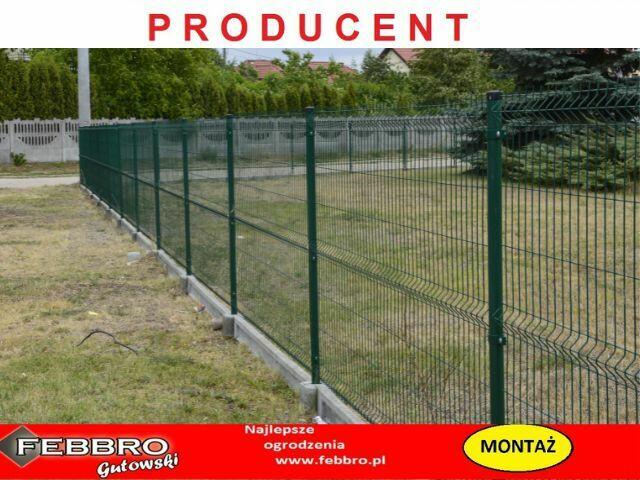 BRAMA przesuwna lakierowana panelowa 3D 4m x 153 AUTOMATYKA