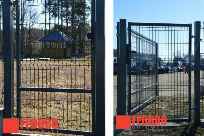 BRAMA przesuwna lakierowana panelowa 3D 4m x 153 AUTOMATYKA