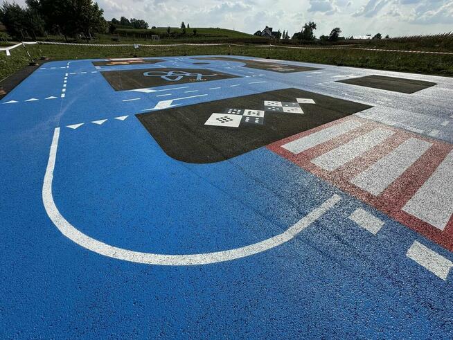 BIG3 20x30 m - Stacjonarne miasteczko rowerowe cena projekt