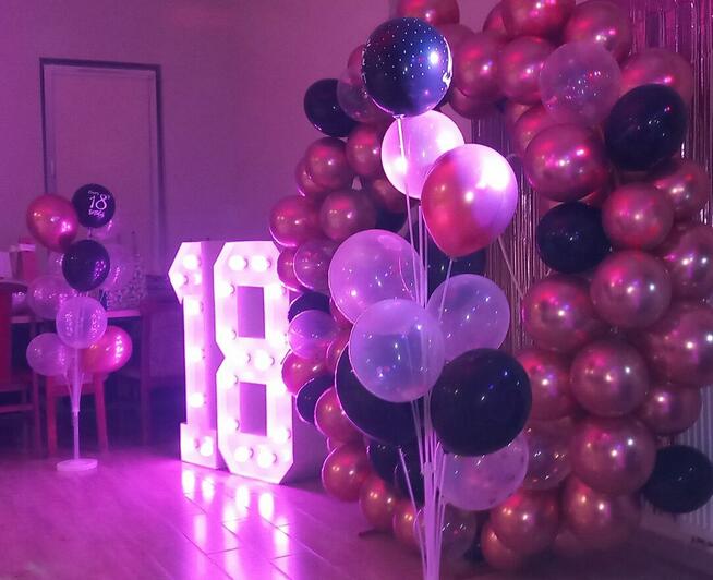 DJ / WODZIREJ NA WESELE, URODZINY , ciężki dym, napis LOVE