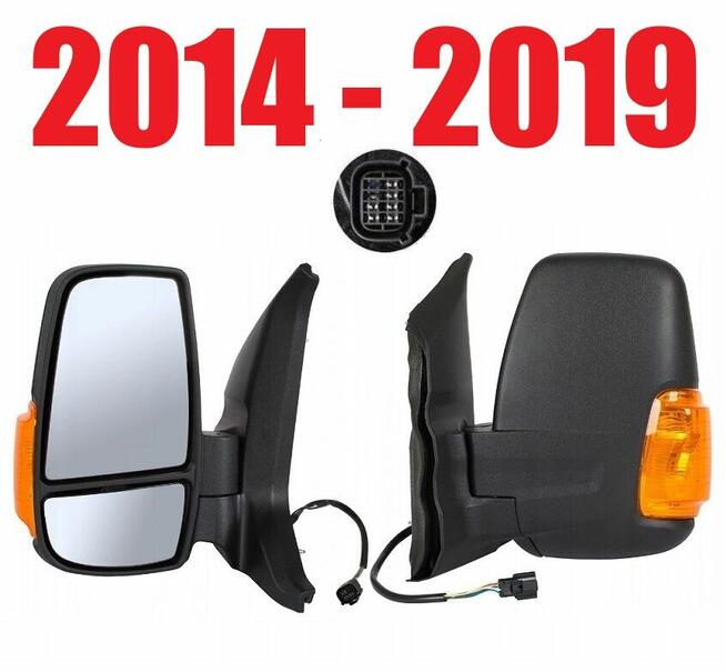 Lusterko LEWE Elektryczne 6 pin Ford TRANSIT Tourneo 2014-19