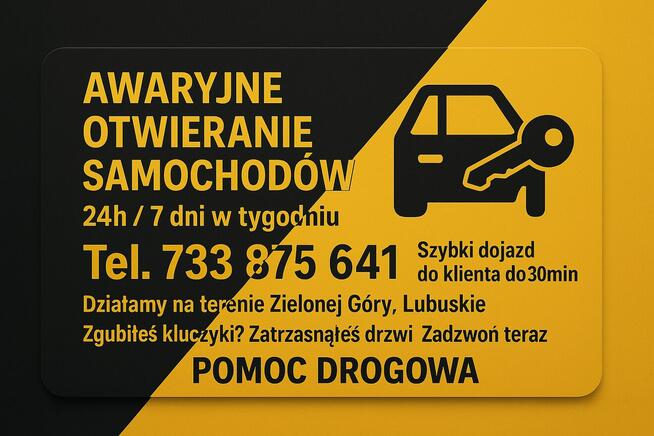 Tanie od 120zl awaryjne otwieranie drzwi samochodów