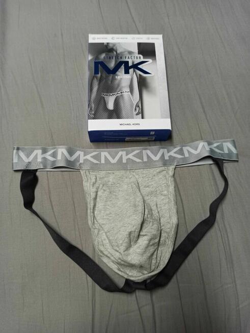 Jockstrap Michael Kors szare majtki XL jockstrapy sport