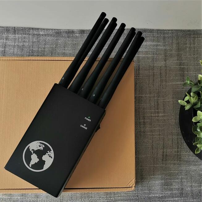 Zagłuszacz GSM 4G LTE 5G, Zagłuszarka GPS, Jammer WiFi