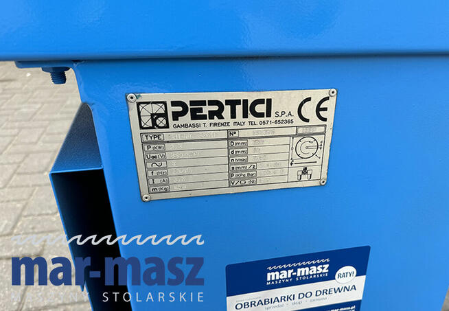 Piła podwójna ukośna PERTICI typ UNIVER 330IP *** Mar - Masz