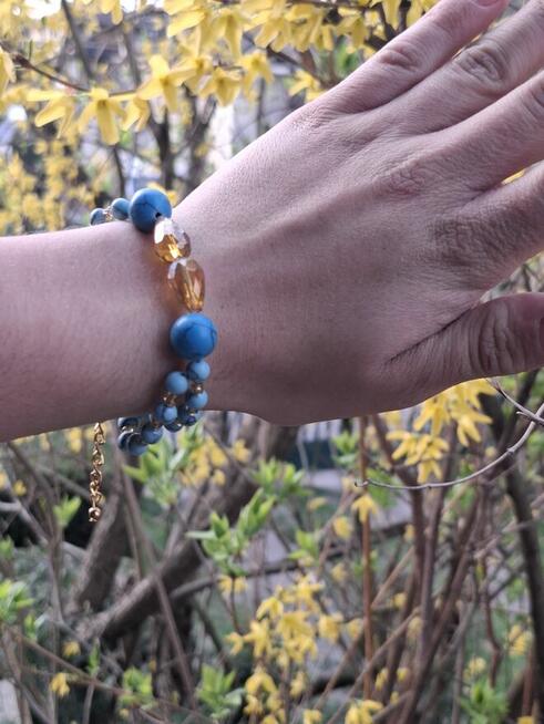 Bransoletki z turkusu potężnego talizmanu ochronnego