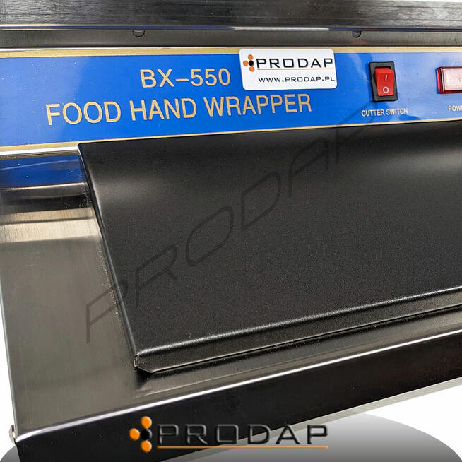 Celofoniarka Zgrzewarka do tacek folii celofanu GORĄCY STÓŁ