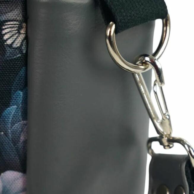 Torebka Damska Kwiaty - Kobieca Torebka Prostokątna