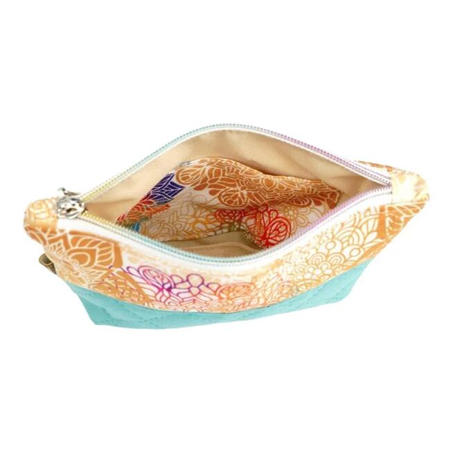 Kosmetyczka Mandale na białym dla niej