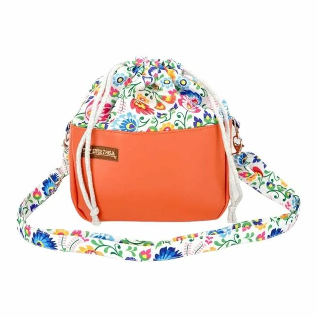 Torebka Wzór Łowicki Mała Sakiewka