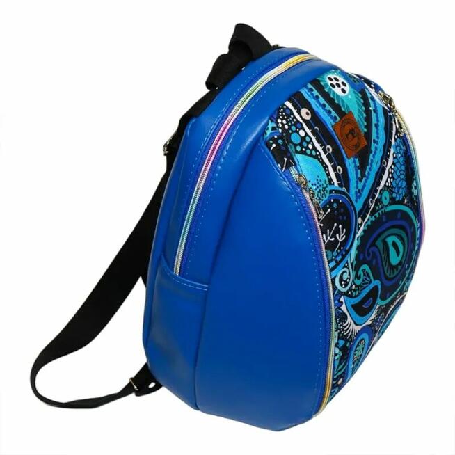 Mały Plecak Niebieski - Paisley Blue