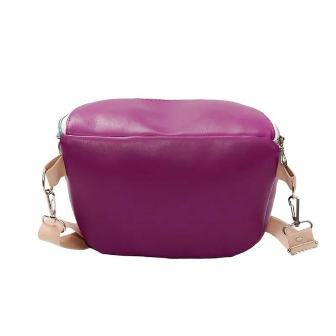 Nerka Fioletowa - Miejska Torebka Saszetka Damska