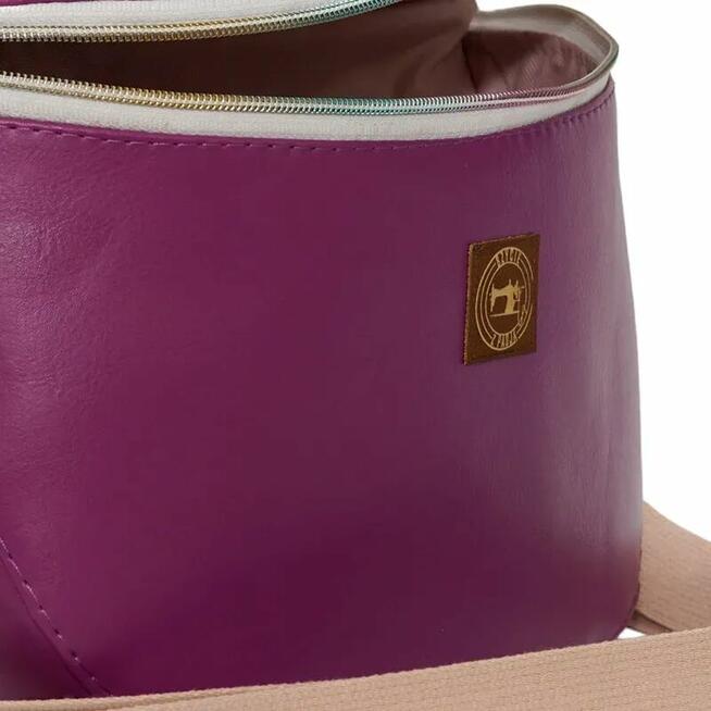 Nerka Fioletowa - Miejska Torebka Saszetka Damska