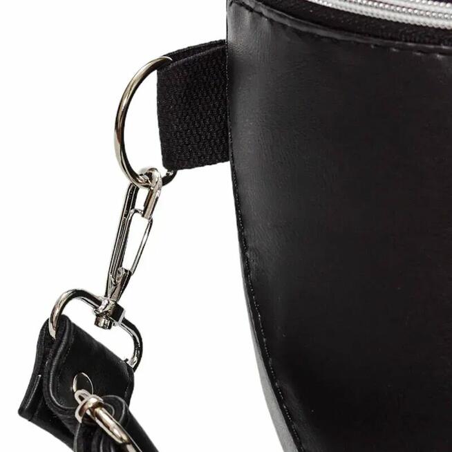 Nerka Czarna - Minimalistyczna Torebka Saszetka Damska