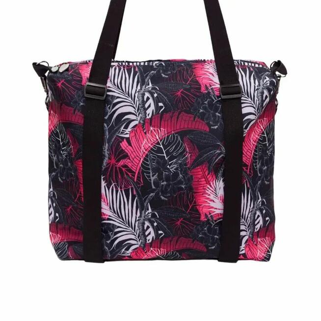 Torbo Plecak Damski 2w1 - Liście Bananowca