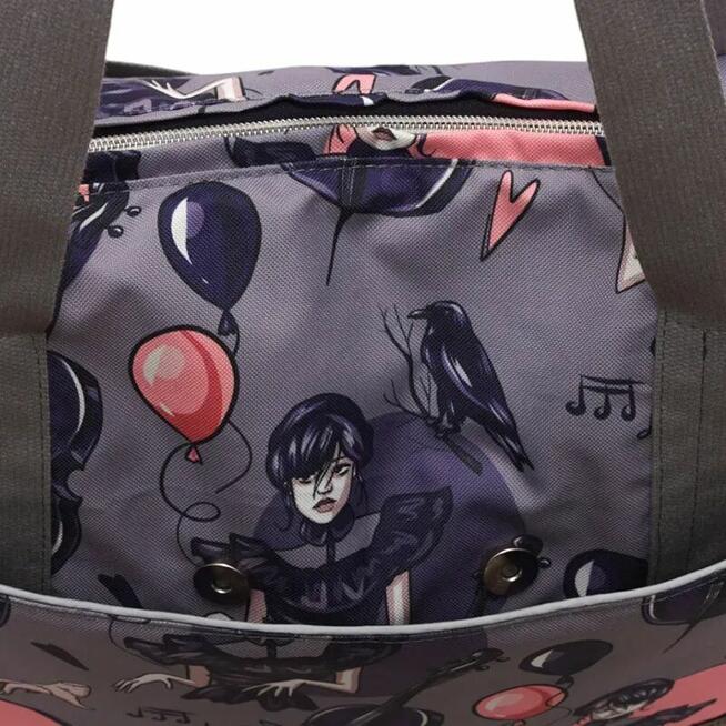 Torbo Plecak Damski 2w1 - Wednesday Addams