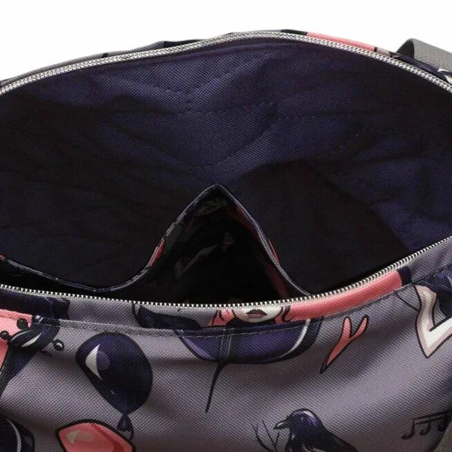 Torbo Plecak Damski 2w1 - Wednesday Addams