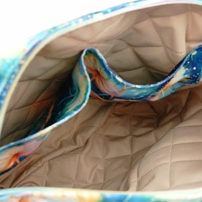 Torbo Plecak Damski 2w1 - Kolorowe Dmuchawce