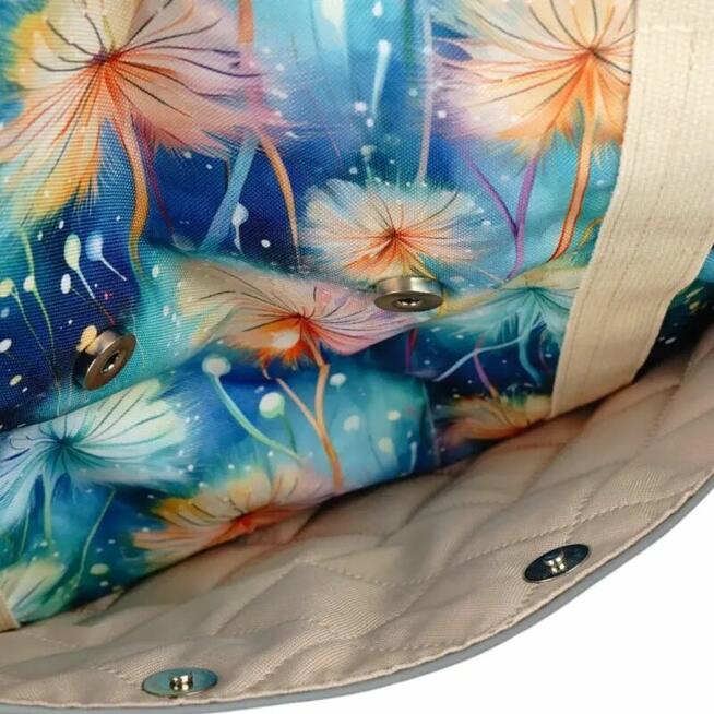 Torbo Plecak Damski 2w1 - Kolorowe Dmuchawce