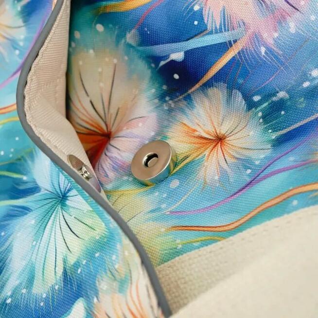 Torbo Plecak Damski 2w1 - Kolorowe Dmuchawce