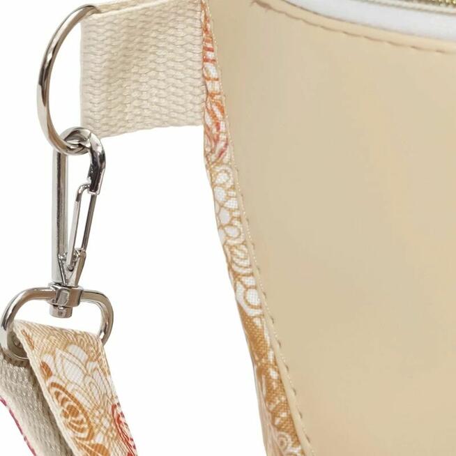 Nerka Mandale - Unikatowa Beżowa Torebka Saszetka