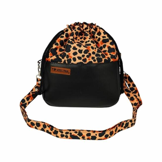 Sakiewka Torebka Wild Edition - Motyw Panterki