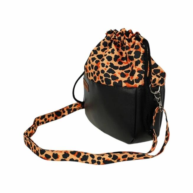 Sakiewka Torebka Wild Edition - Motyw Panterki
