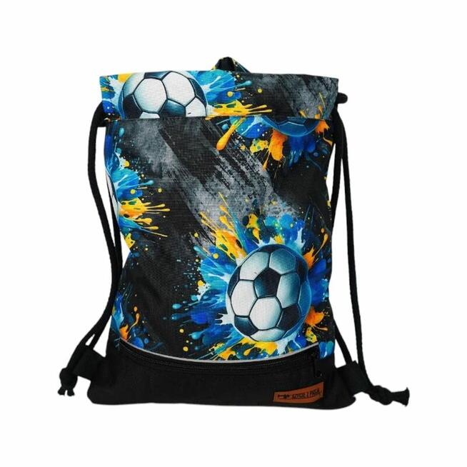 Plecak Football - Sportowy Worek Wodoodporny z Kieszonką