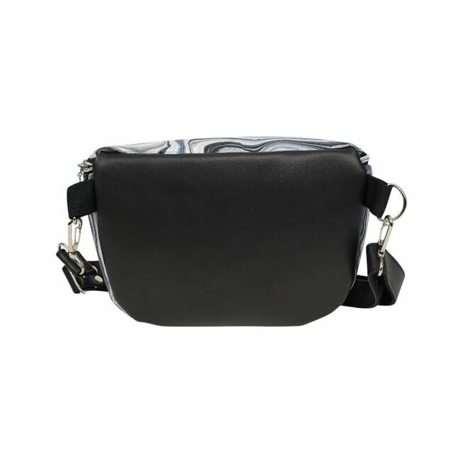 Czarna Nerka Marmurowa – Stylowa Torebka Damska