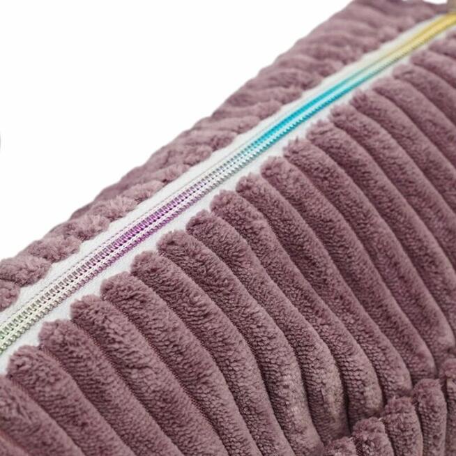 Wrzosowa Torebka sztruksowa – Lekka torba miejska