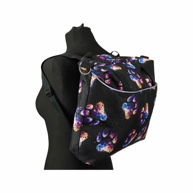 Torbo Plecak w Łapki - Wodoodporna Torba