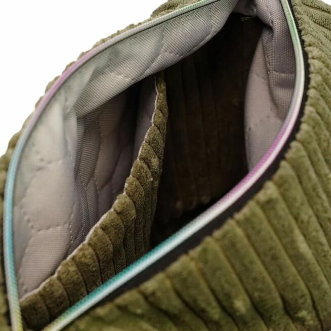 Zielona Torebka Sztruksowa - Idealna na Co Dzień