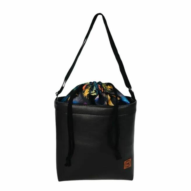 Torebka z Kominem ze wzorem Księżycowego Kota