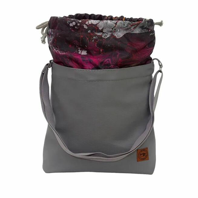 Torebka z Kominem ze wzorem Abstrakcji