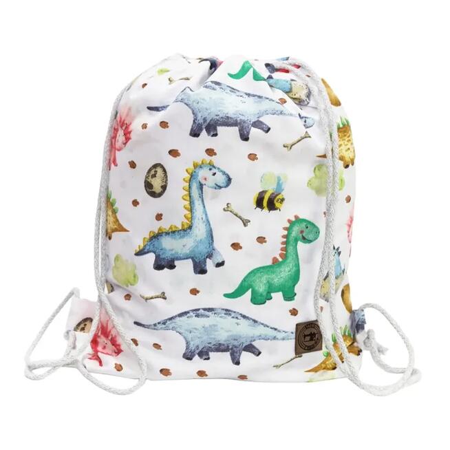 Plecak Worek Bawełniany dla dzieci Dino