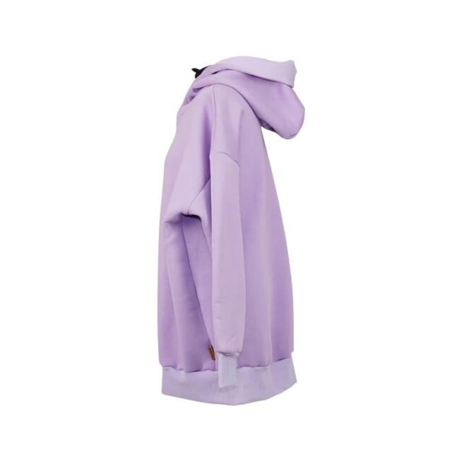 Bluza z kapturem Taida Fioletowa