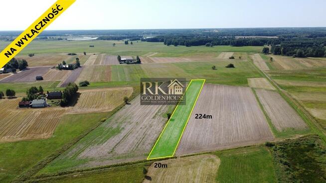 Działka rolna 0.43 ha Dobrzanów gm. Skórzec