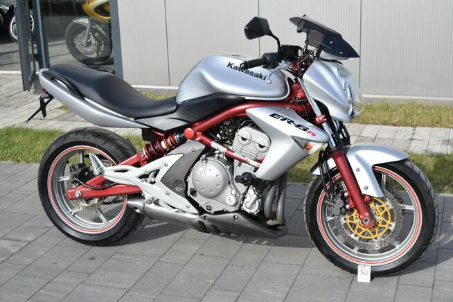 Kawasaki ER ER6 pełen oryginał, od Kobiety, dok. na km, z niemiec