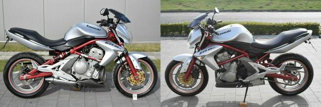 Kawasaki ER ER6 pełen oryginał, od Kobiety, dok. na km, z niemiec