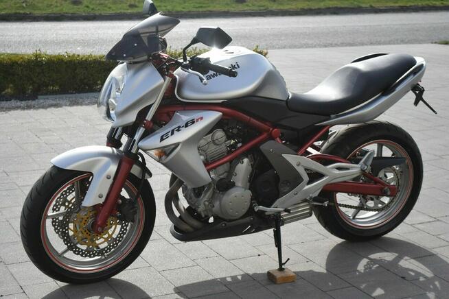 Kawasaki ER ER6 pełen oryginał, od Kobiety, dok. na km, z niemiec