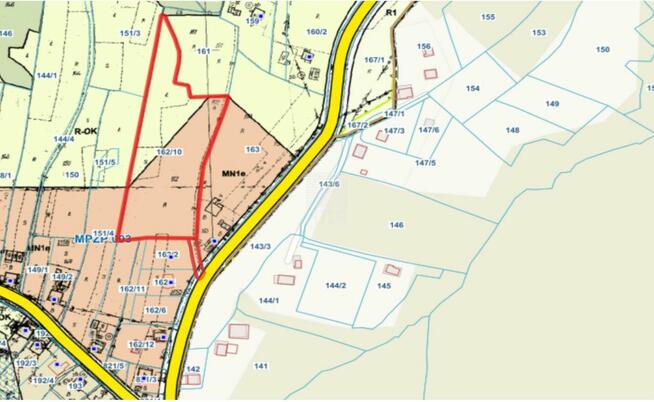 Działka budowlana Pogwizdów gm. Bochnia