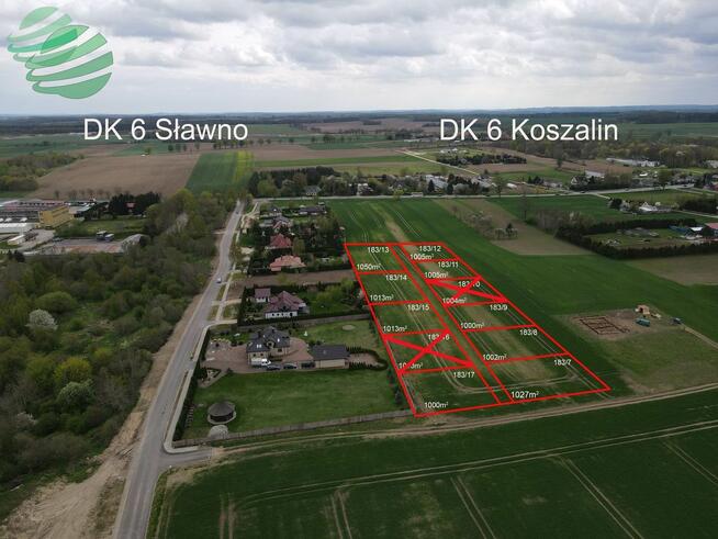 Działka budowlana Bobrowiczki gm. Sławno