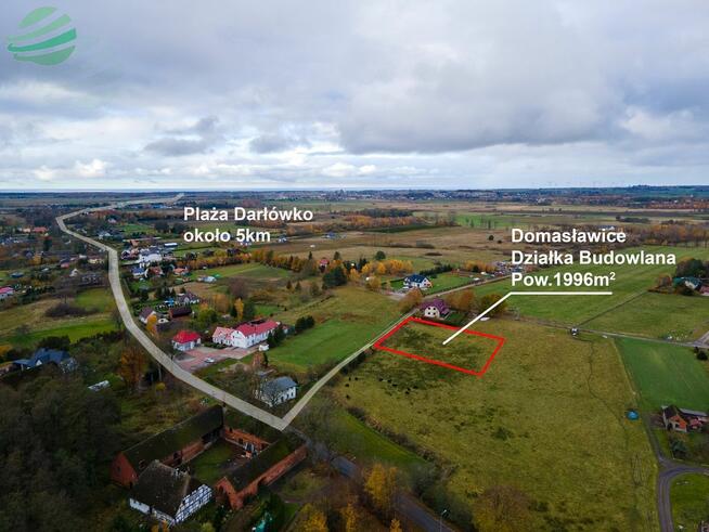 Działka budowlana Domasławice gm. Darłowo