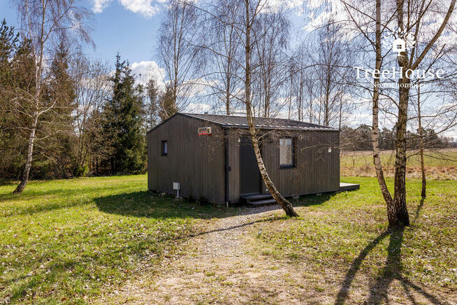 Całoroczny domek z sauną i tarasem