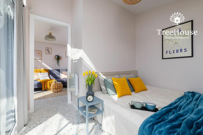 Całoroczny domek z sauną i tarasem