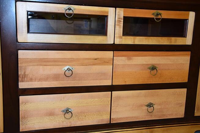 komoda z drewna tekowego - jak nowa