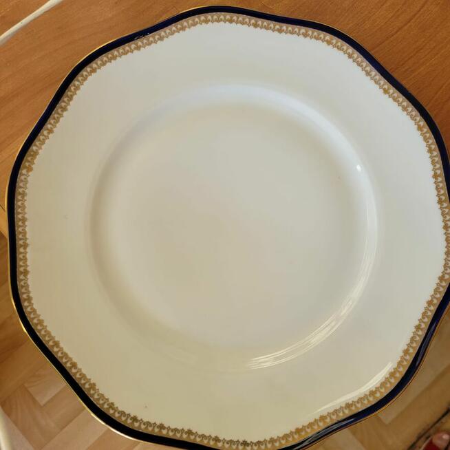ozdobny talerz porcelana Czechosłowacja