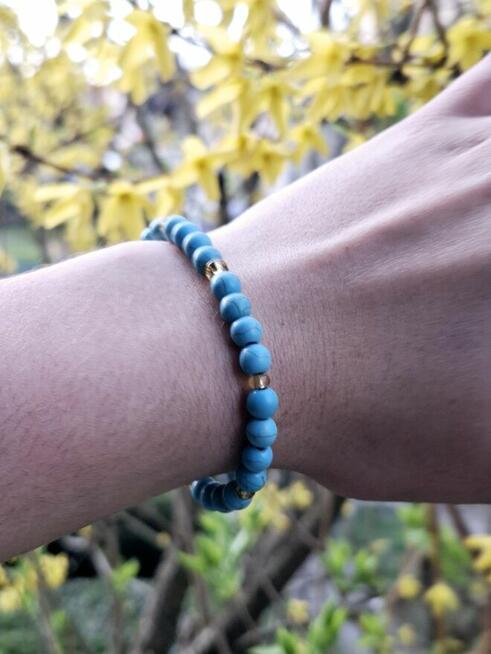 Bransoletki z turkusu potężnego talizmanu ochronnego